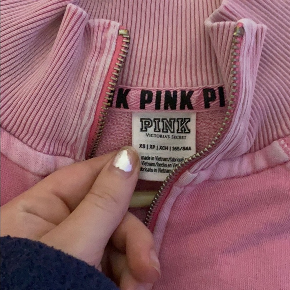 Pink quarter zip - Picture 2 of 2